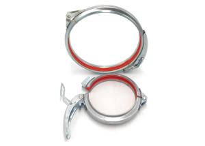 Wholesale Galvanized Steel Hvac Quick Release Duct Hose Clamps 80-600mm In Ductwork from china suppliers