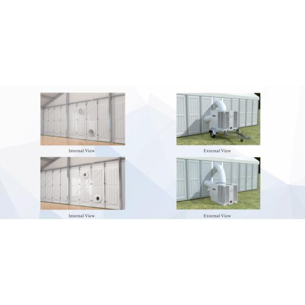 Horizontal Floor Standing Portable Outdoor AC 25HP / BTU212500 For Industrial Events