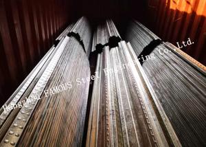 Wholesale 2.0mm Galvanized Steel Composite Floor Deck For Floor Construction from china suppliers