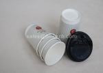 Biodegradable Eco Friendly Disposable Coffee Cups With Lids For Espresso / Tea