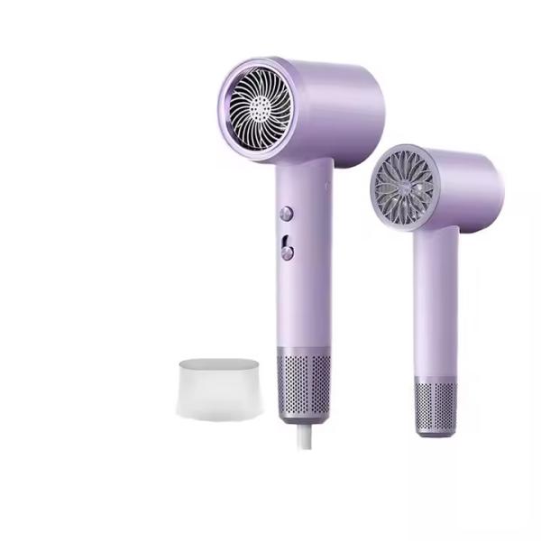 2000W Purple High Speed Blue Ray Negative Ion Revair Hair Dryer Temperature