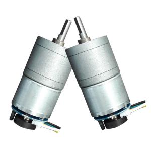 Wholesale Metal DC Worm Drive Motor , Small Worm Gear Motor 50mA 14RPM No Load Speed from china suppliers