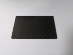 85x54x0.8mm Carbon Fiber Card With SLE4442 Small Contact Chip