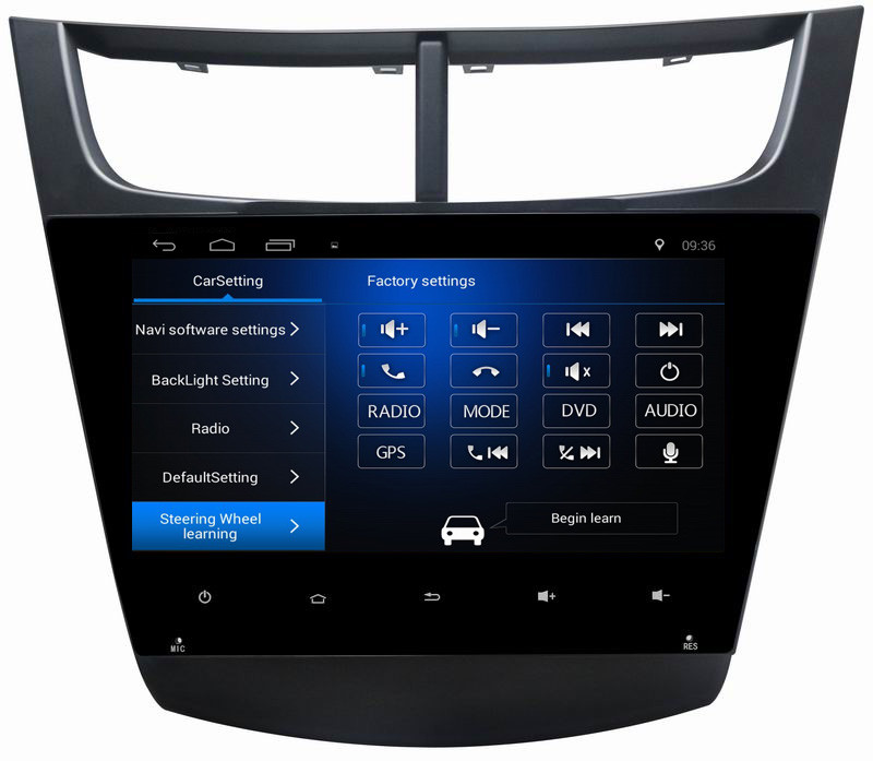 Ouchuangbo auto radio capacitance multiple android 8.1 stereo for Chevrolet Sail 2015 with BT USB wifi video dual zone