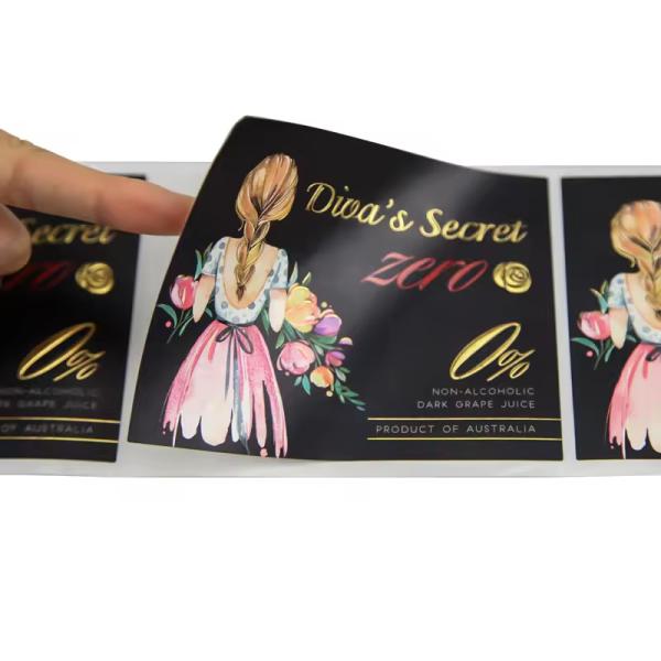 Permanent Customized Anti Counterfeiting Label With UV Protection