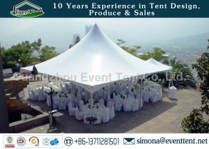 Wholesale Strong structural marquee pagoda party tent with PVC white side wall for wedding event from china suppliers
