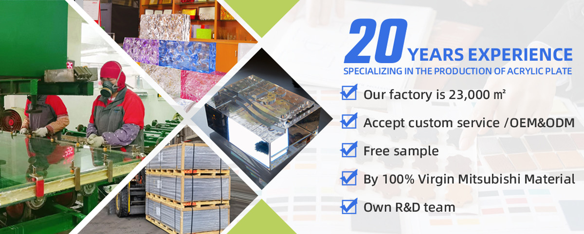 1.2g/cm3 Density Colored Acrylic Sheets for Sample Purchase and Evaluation