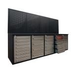Heavy Duty Stainless Steel Workbench And Drawers For Tool Storage