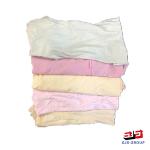 10kg 25kg Used Cotton Light Color Mixed Printed T Shirt Rags Industrial Cleaning