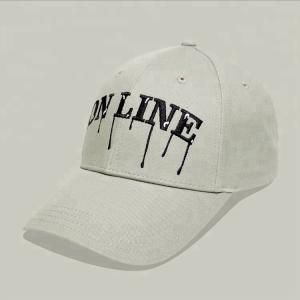 Wholesale Custom Made Elegant Embroidered Baseball Caps Sun Protection Acylic / Wool Material from china suppliers