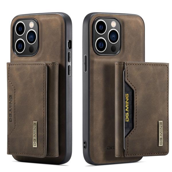 Magnetic Detachable Leather Wallet Case Cover For iPhone 15 Pro Max Luxury Card
