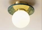 Natural marble Nordic villa corridor ceiling lamp designer homestay art creative