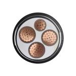 Round Wire Copper Conductor XLPE Insulated Halogen Free Flame Armored Electric