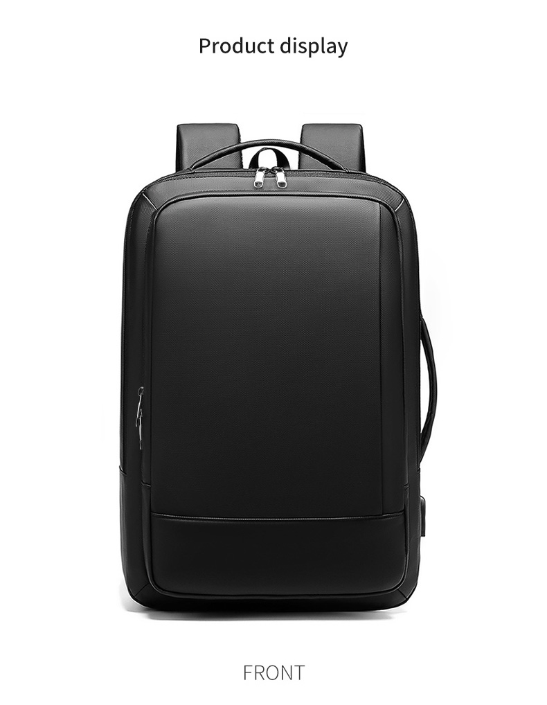 Factory hot sell bag custom logo usb waterproof notebook wholesale men 15.6 inch laptop bag travel school laptop backpack