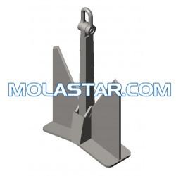 Wholesale Hot Dip Galvanized Stainless Steel Molastar Pool TW Anchor For Marine High Holding Power Anchor from china suppliers