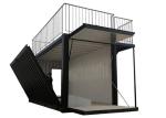 Topshaw Competitive Price Solution 15FT 10ft Black Color Prefabr Coffee