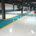 Waterproof Liquid Glass 2 Part Epoxy 3D Floor Sticker Impact Resistance