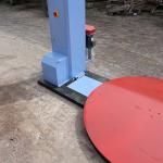 Stainless Steel Pallet Stretch Wrapping Machines 1.65m Dia Turntable Stretch