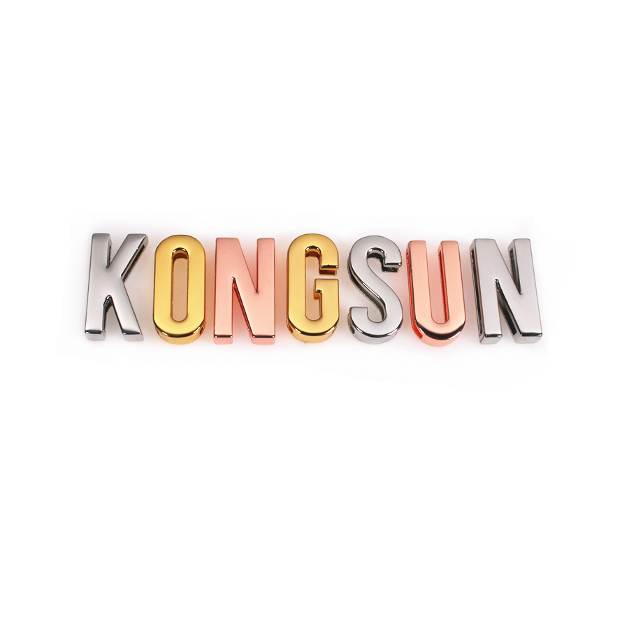 Letter Charms Buckle 19mm/25mm Zinc Alloy Metal A-Z Alphabet Slide Buckle Accessories Wholesale