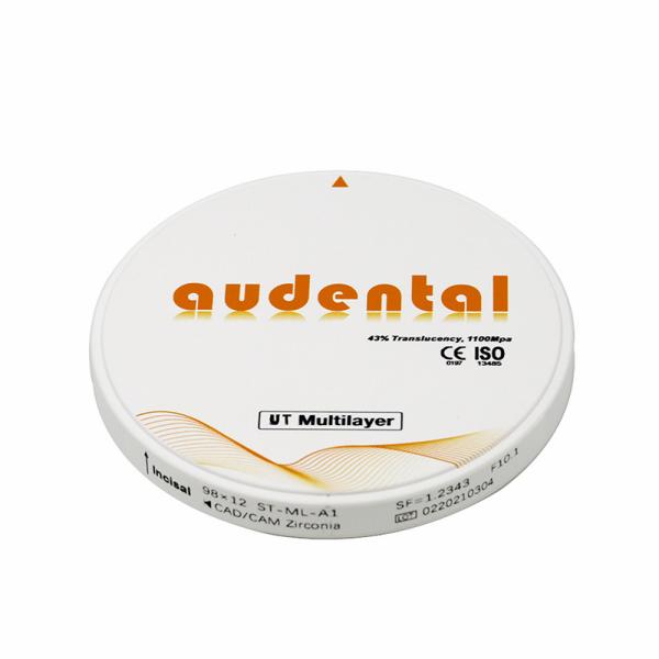 Wholesale UT/DUT Multilayer Zirconia Block UTML Zirconia Veneer Blank Material from china suppliers