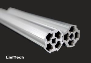 Wholesale reinforced Aluminum Lean Pipe recyclable material oxidized surface from china suppliers