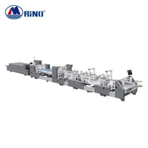Wholesale 400m/Min Corrugated Folder Gluer Machine 17KW Touch Screen Control from china suppliers