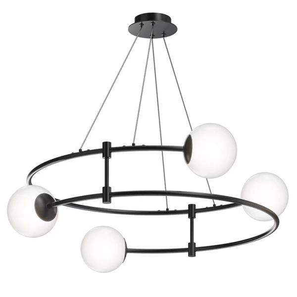 Designer living room chandelier modern simple atmosphere room ring creative