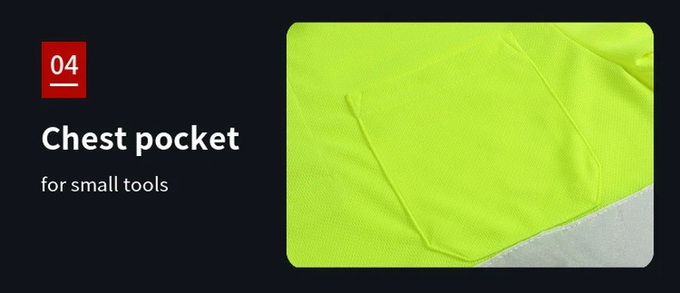 High Visibility Reflective Safety Caution Men Work Wear Construction Polo Shirts T-Shirts Vest Clothing
