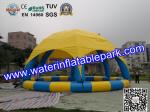 PVC Flexible Kids Cool Inflatable Pool Toys With Tent Cover