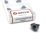 Xomx Tungsten Milling Carbide Inserts For Steel High Feed Metal Lathe Use