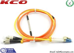 Wholesale Mode Condition Fiber Optic Patch Cord / FC to LC Multimode Duplex Fiber Optic Cable from china suppliers