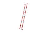 Red 4.2m 4X4 Insulated Ladder For Electrical Work