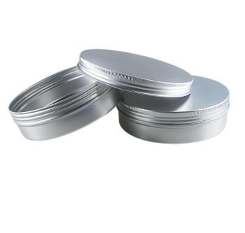 300ml 135*38 Silver Round Threaded Aluminum Box Tea Biscuit Snacks Sealed
