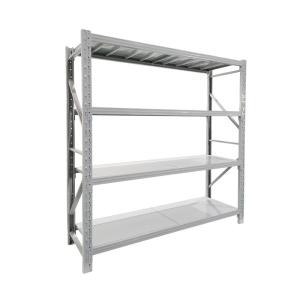 Wholesale 2000mm Height Light Shelving Systems Grey White For Small Garment Accessories from china suppliers