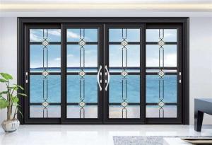 Wholesale Dust Resistant Aluminium Frame Glass Door For Office Conference Room Balcony from china suppliers