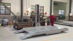 Single Post Parking Lift Hydraulic Pump Cylinder Ramps for Cars
