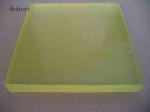 Elastic Industrial Polyurethane Rubber Sheet , Abrasion Resistant PU Rubber