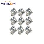 4 Holes Metal Plastic Zig Zag Spring Clips For Fixing Grapa De Resorte Para Sofa