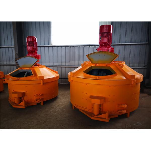 Cast Stone Materials Vertical Shaft Mixer , Unshaped Refractories Pan Cement Mixer