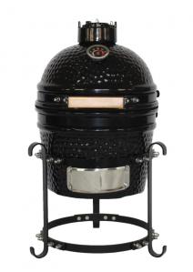 Wholesale 15 Inch 38.1cm Ceramic Kamado Grill , SGS Portable Kamado Grill from china suppliers