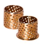 WB702 WB700 CuSn8 CuSn6.5 Wrapped Bronze Bushings With Holes