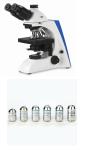 Laboratory Trinocular Biological Microscope Infinity Optical Wire Mechanical