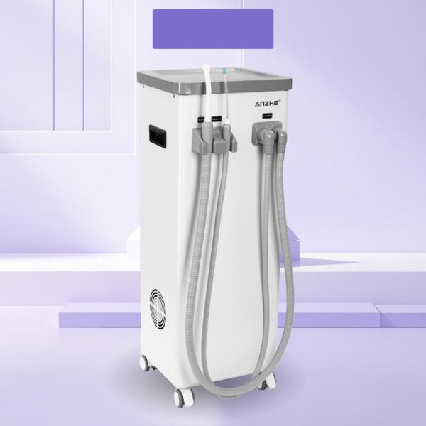 Mobile Dental Suction Unit With Dirty Water Tank Automatic Drainage Dental