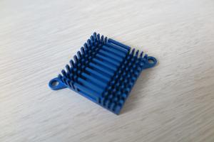 Wholesale Blue Air Cooling Aluminum Heat Sink Extrusion Casting And Forging Heat Sink from china suppliers