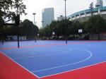 Multifunctional Plastic Interlocking Tiles Temporary Basketball Court Flooring