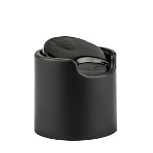 Wholesale High Quality 28/410 Matte Black ABS Bottle Top Cap For Plastic Bottle Economically Friendly from china suppliers