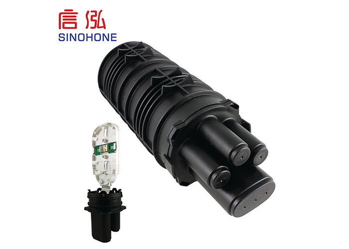 Fully Mechanical Sealing Structure Fiber Optic Connection Box / Splice Closure