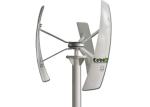 500W Vertical Rooftop Wind Turbine Rated Rotor Speed 200RPM OEM Service