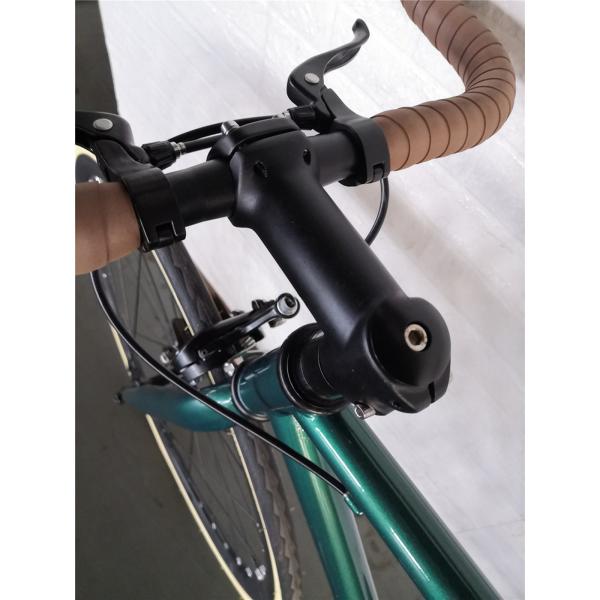 Double V Brake 700c Bullhorn Handle Bar Fixed Gear Bike for Adult Retro Vintage Classic