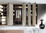 Walk In Closet Customized Wardrobe Furniture With Accessories